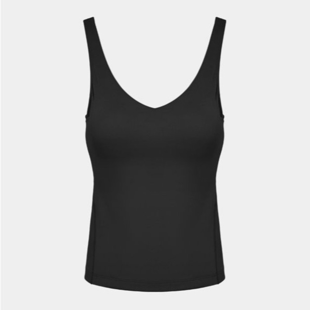Halara Black V neck Top